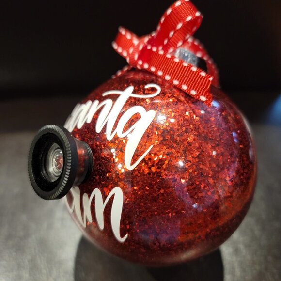 Santa's Always Watching  ornament - Picture 2 of 2